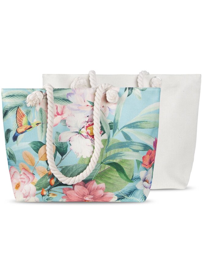 Strandtas/Handtas Fungi Multi - 43x60 - Linnen