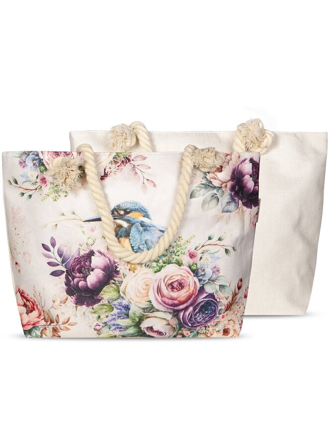 Strandtas/Handtas Verde Zand - 43x60 - Linnen