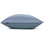 ZO! Home Sierkussenhoes Satinado Riviera Blauw - Set Van 2 - Katoensatijn