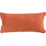 Heckett & Lane Sierkussenhoezen Wafel (Set Van 2) Koper Oranje - 40x80 - Katoen