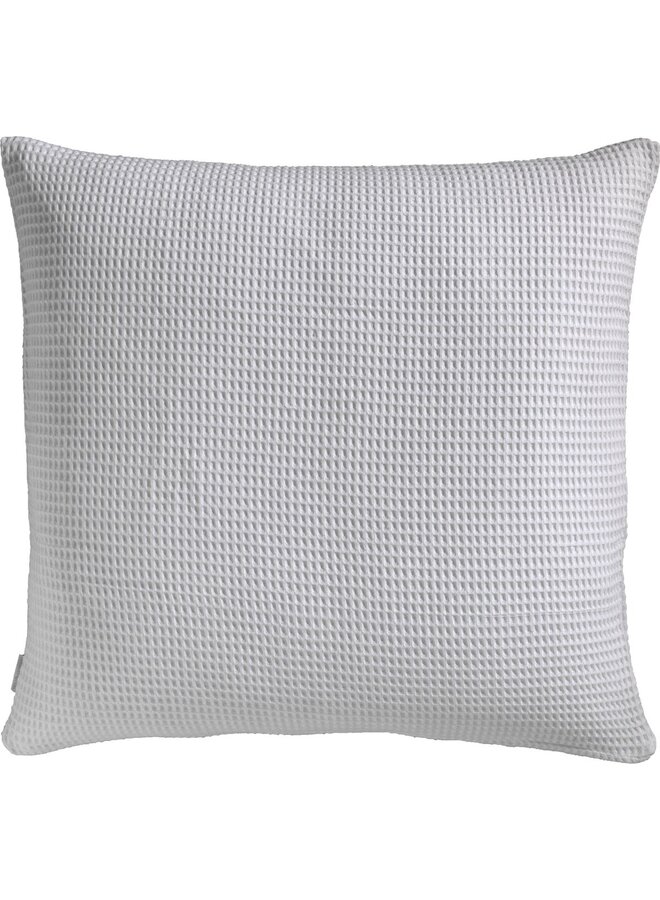 Heckett & Lane Sierkussenhoezen Wafel (Set Van 2) Wit - 50x50 - Katoen
