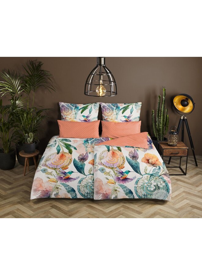 HIP Sierkussenhoes Bernice Multi - Set Van 2 - 40x80 - Katoensatijn