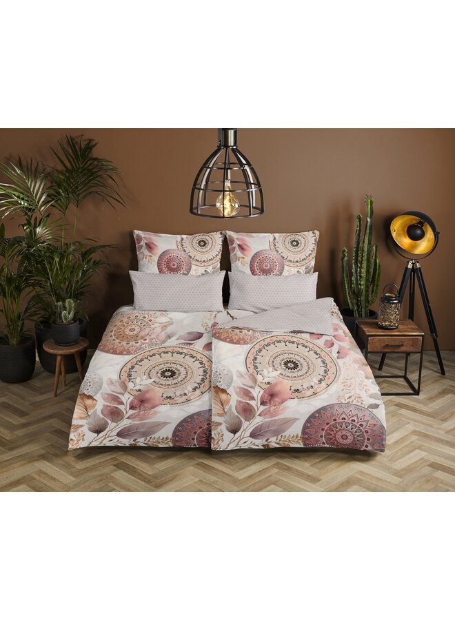 HIP Sierkussenhoes Afina Grijs - Set Van 2 - 40x80 - Katoensatijn