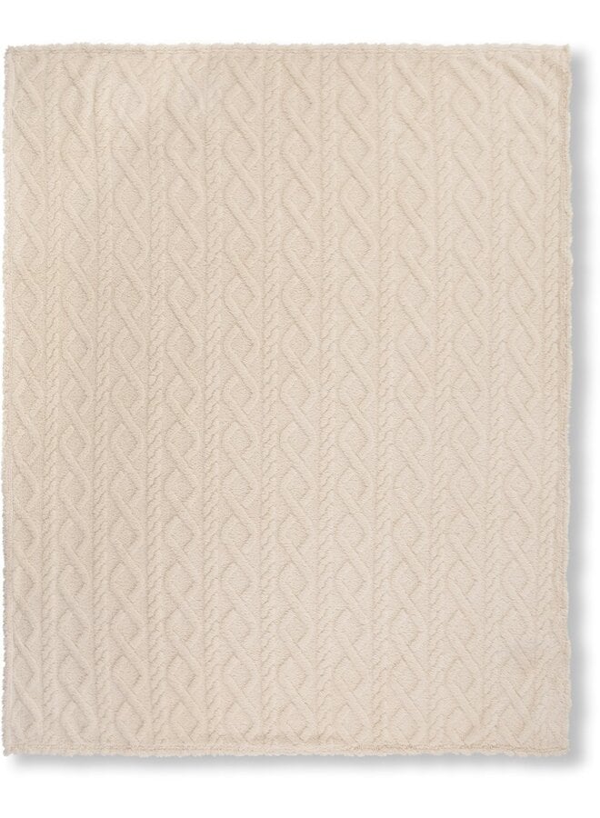 Descanso Plaid Jacquard Creme - Teddystof