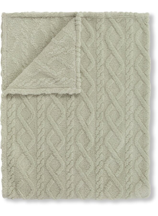 Descanso Plaid Jacquard Groen - 130x160 - Teddy