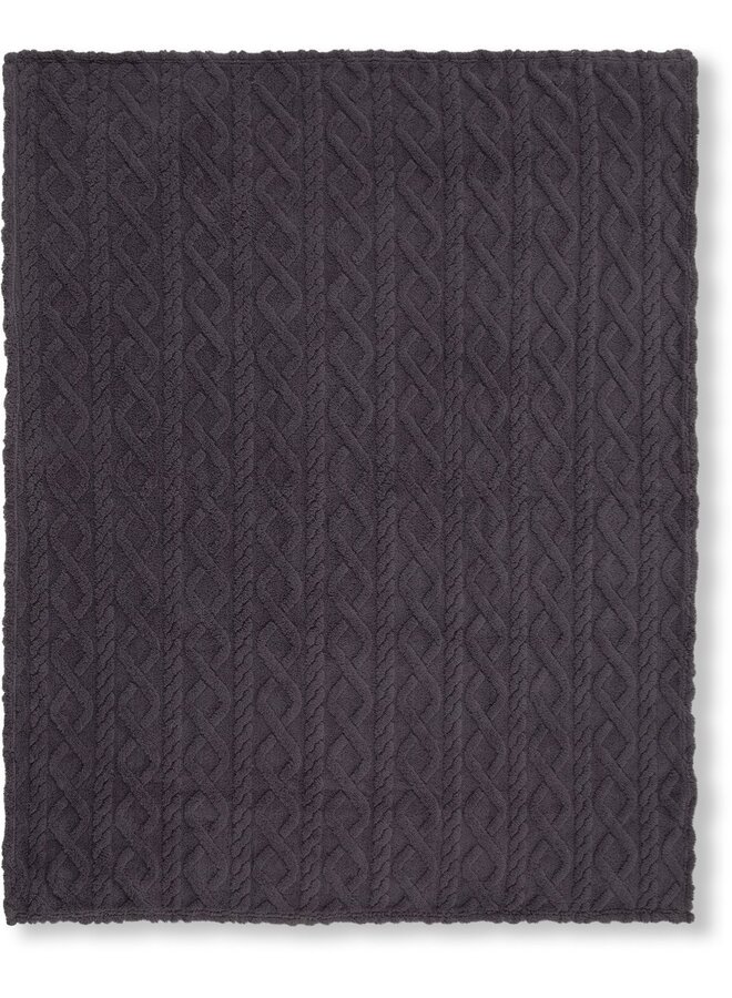 Descanso Velvet Plaid Antraciet - 150x200