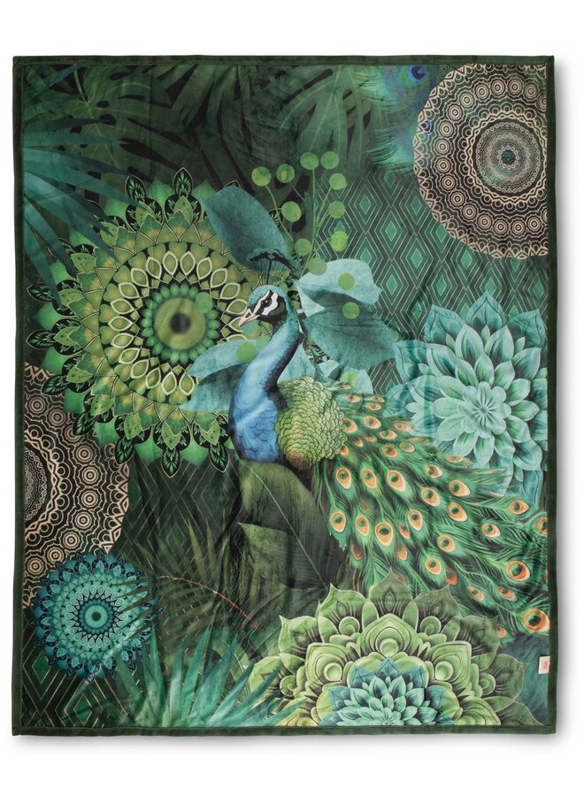 HIP Plaid Agatha Groen - 130x160 - Velvet