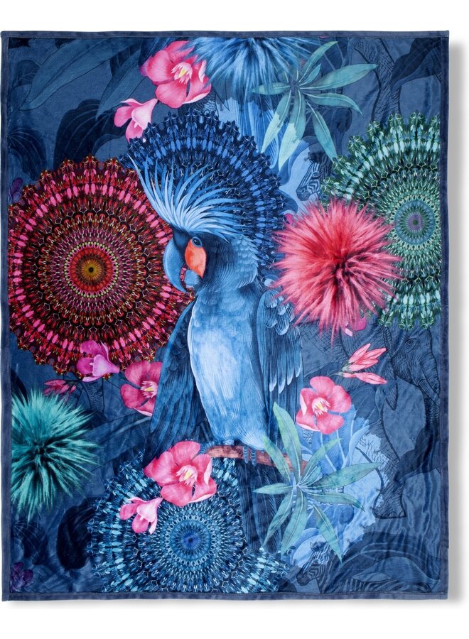Plaid Ofelia Blauw - Velvet