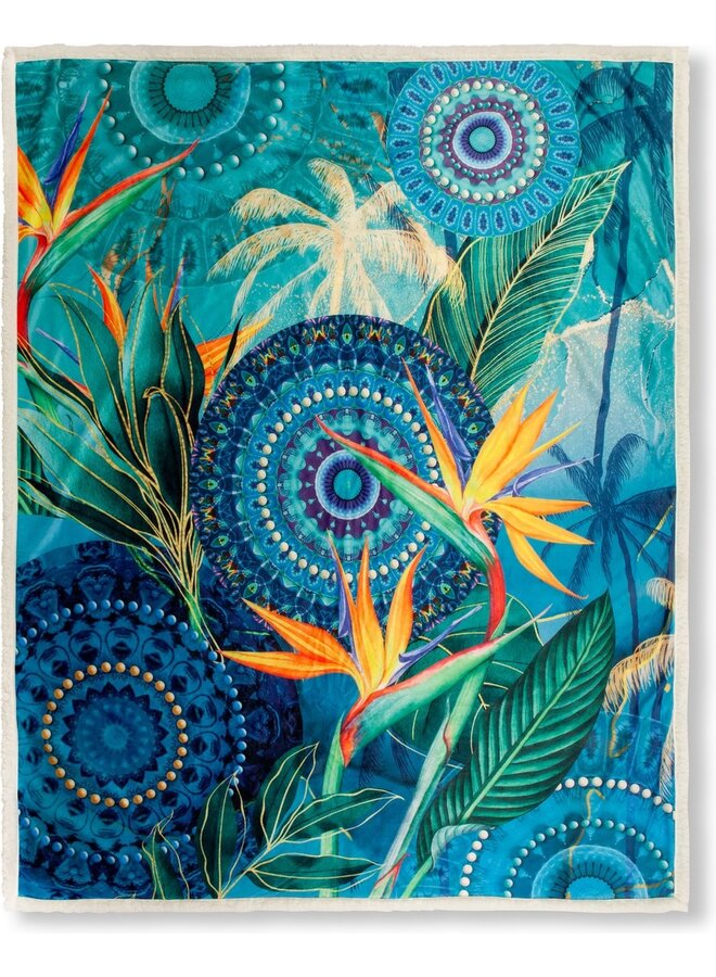 HIP Plaid Novia Blauw - 130x160 - Velvet