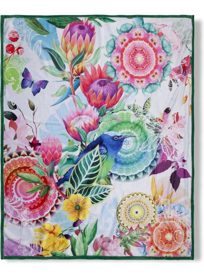 Plaid Chess Multi - 130x160 - Velvet