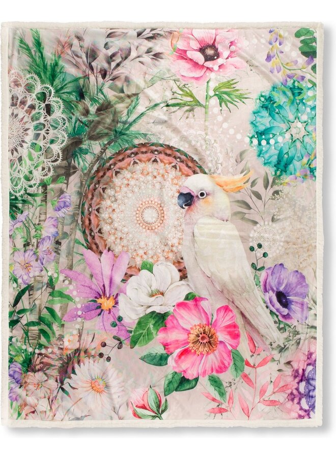 Plaid Indah Multi - 130x160 - Velvet