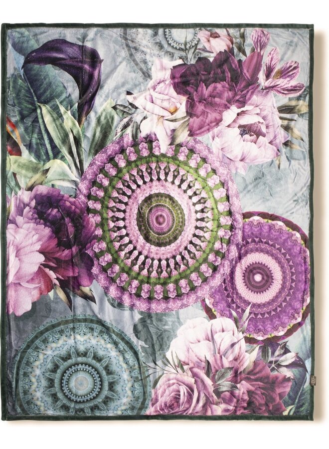 HIP Plaid Bandhura Multi - 130x160 - Velvet