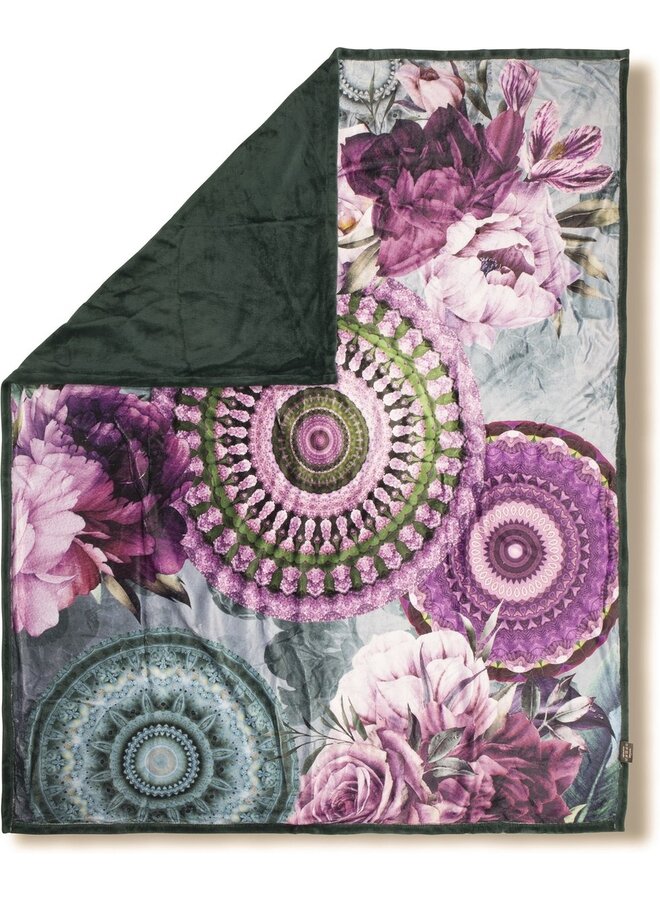 HIP Plaid Bandhura Multi - 130x160 - Velvet