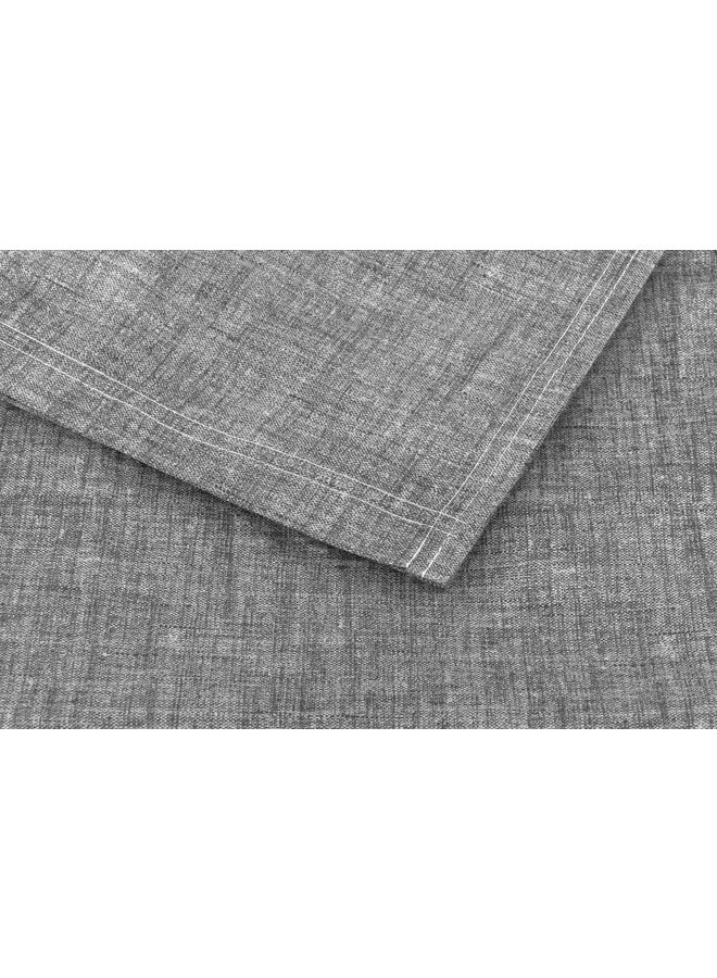 ZO! Home Laken Lino Antraciet - Katoen