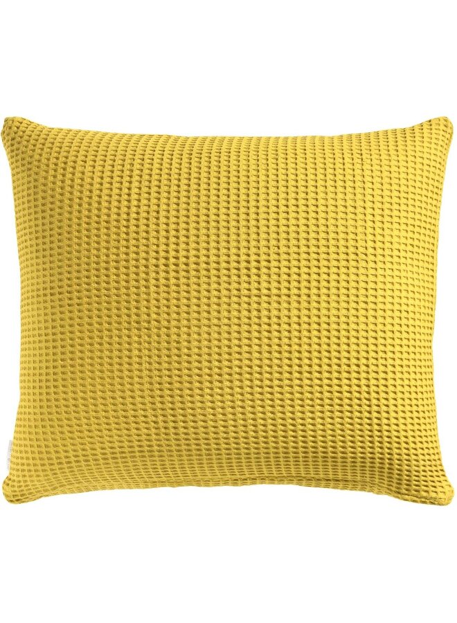 2x Heckett & Lane Katoen Wafel Kussenslopen Geel - 60x70