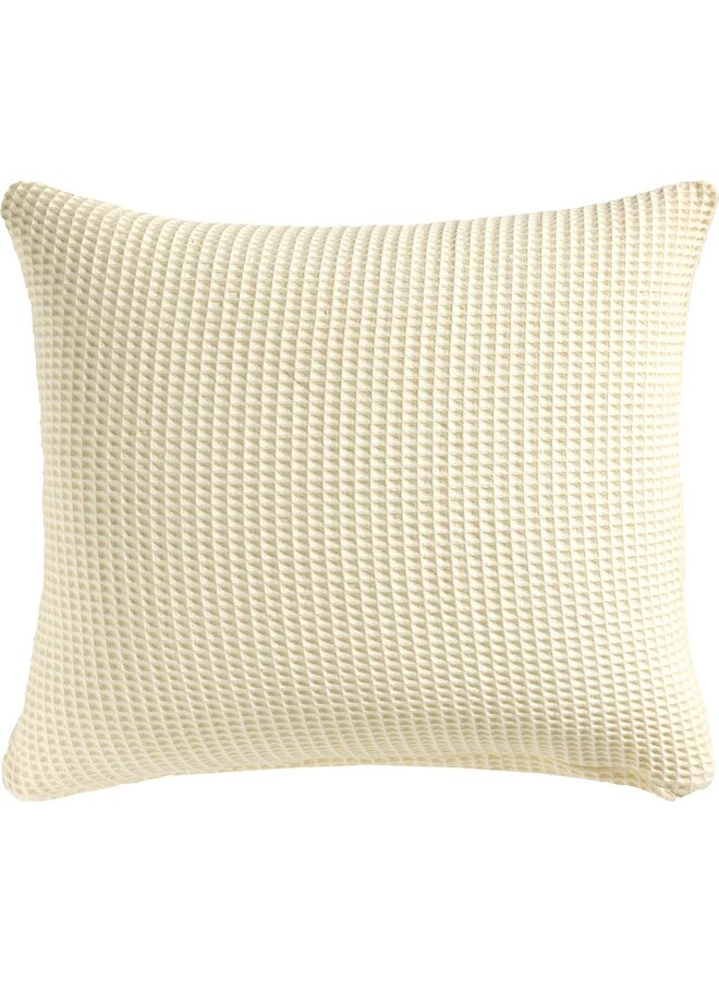 Heckett & Lane Kussenslopen Wafel (Set Van 2) Vanille - 60x70 - Katoen