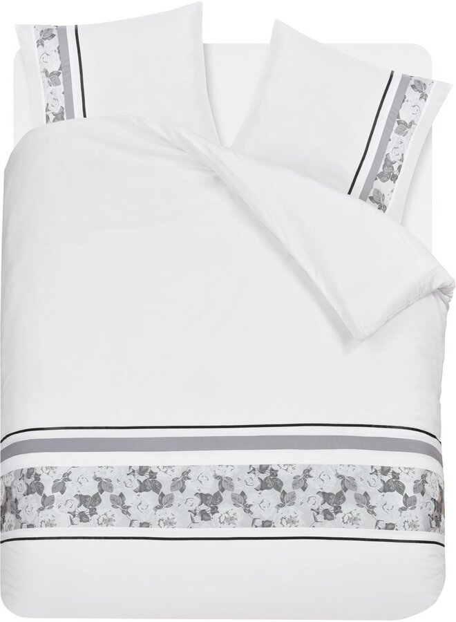 Fancy Embroidery Dekbedovertrek Sabra Wit - Microvezel