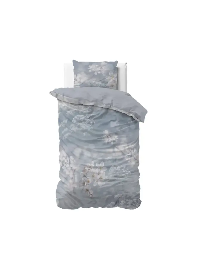 Sleeptime Dekbedovertrek Frost Nature Blauw - Microvezel