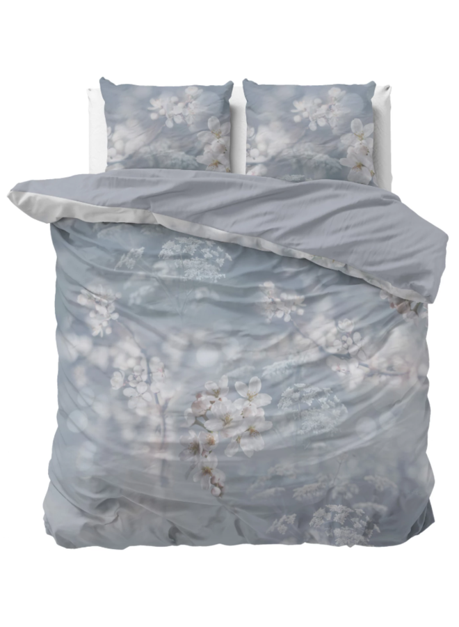 Dekbedovertrek Frost Nature Blauw - Microvezel PL1