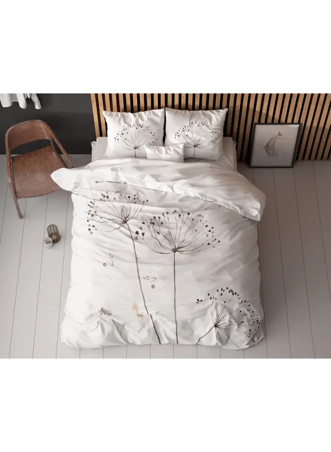 Sleeptime Dekbedovertrek Light Spring Wit - Microvezel