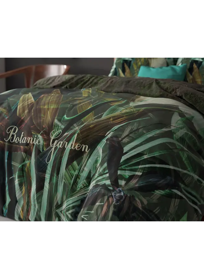 Sleeptime Dekbedovertrek The Botanic Garden Groen - Microvezel