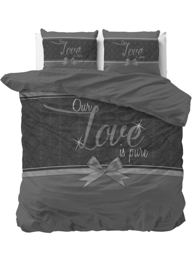 Dekbedovertrek Grijs