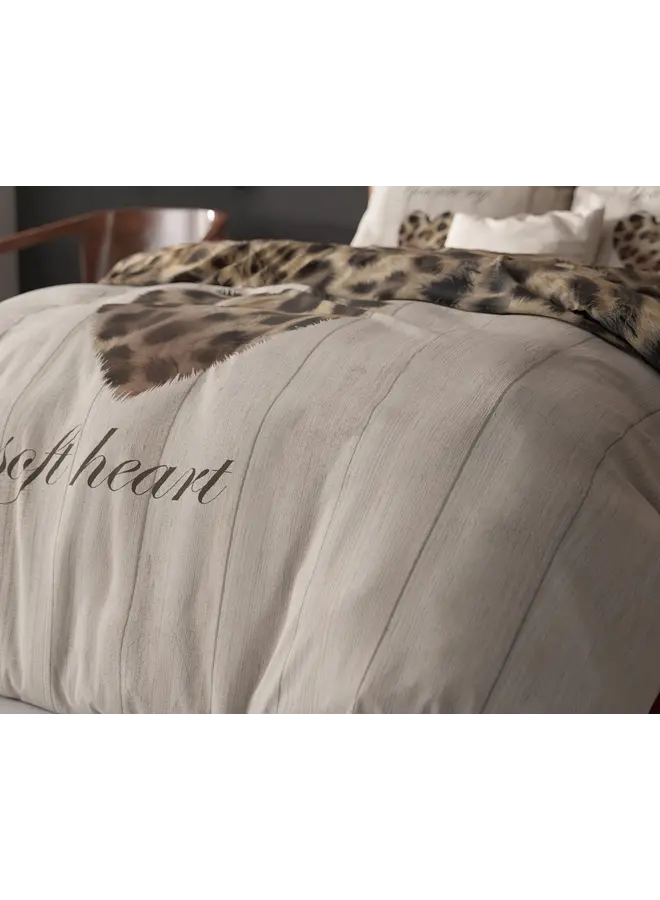 Sleeptime Dekbedovertrek You Are My Heart Zand - Microvezel