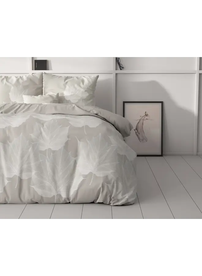 Sleeptime Dekbedovertrek Lisa Grijs - Microvezel