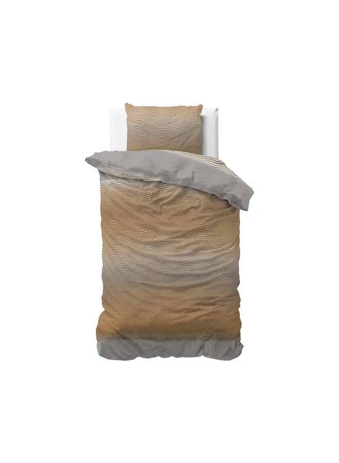 Sleeptime Dekbedovertrek Boyd Oranje - Microvezel