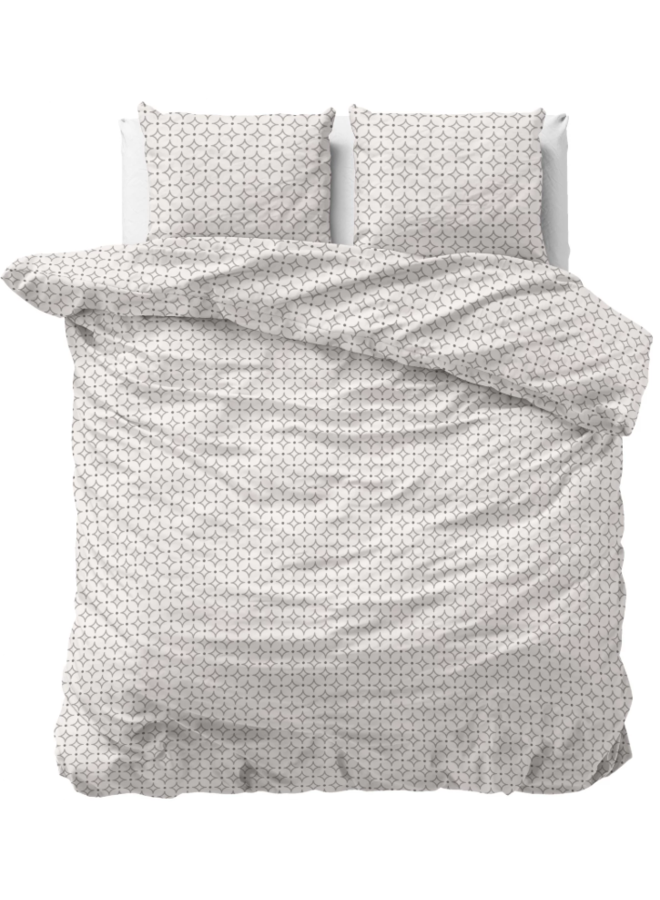 Dekbedovertrek Vardo Wit - Microvezel PL1