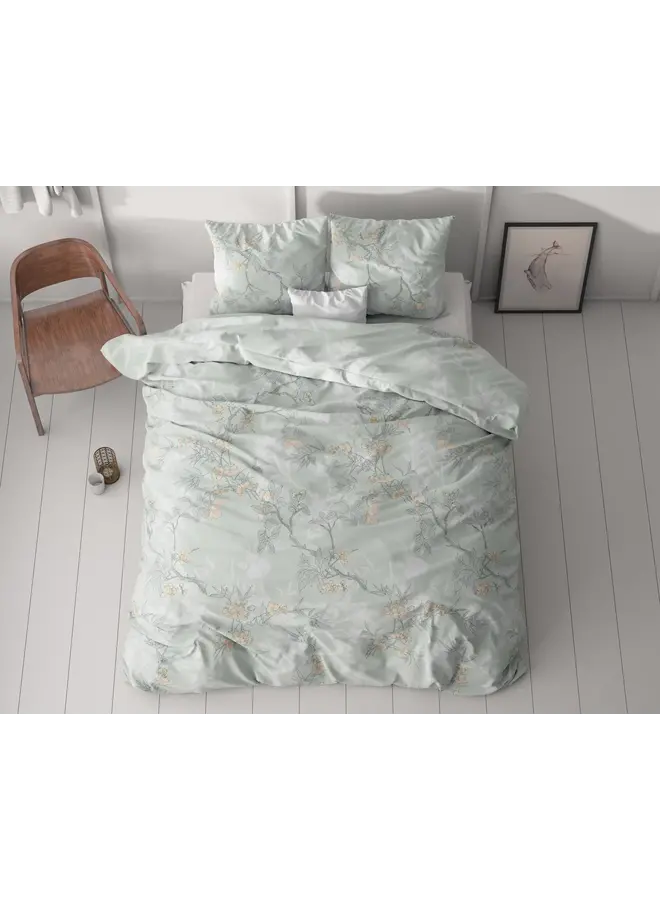 Sleeptime Dekbedovertrek Blossom Blauw - Microvezel