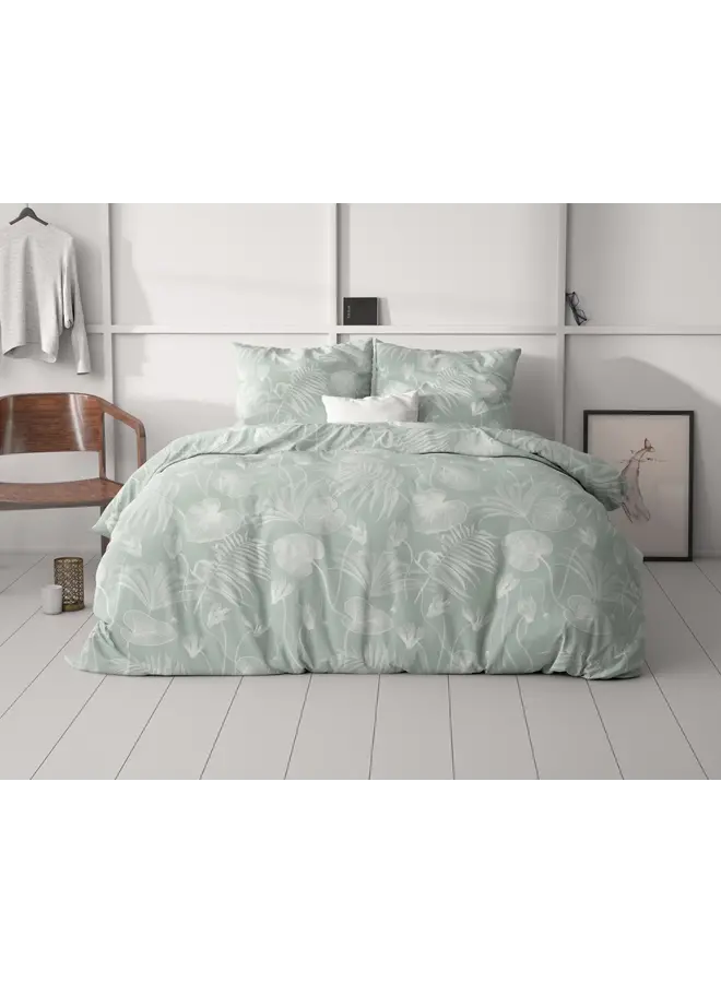 Sleeptime Dekbedovertrek Delight Groen - Microvezel