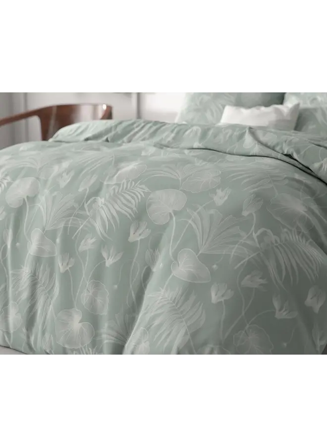 Sleeptime Dekbedovertrek Delight Groen - Microvezel