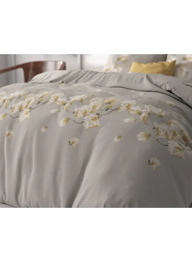 Sleeptime Dekbedovertrek Summer Flower Zand - Microvezel