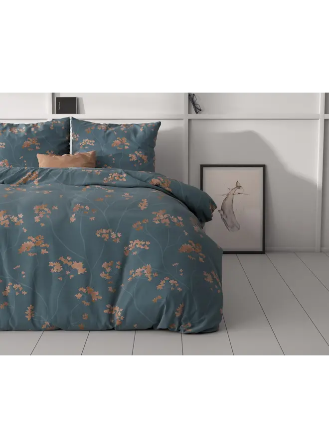 Sleeptime Dekbedovertrek Gia Blauw - Microvezel