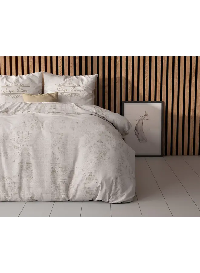 Sleeptime Dekbedovertrek Carpe Diem 2 Antraciet - Microvezel