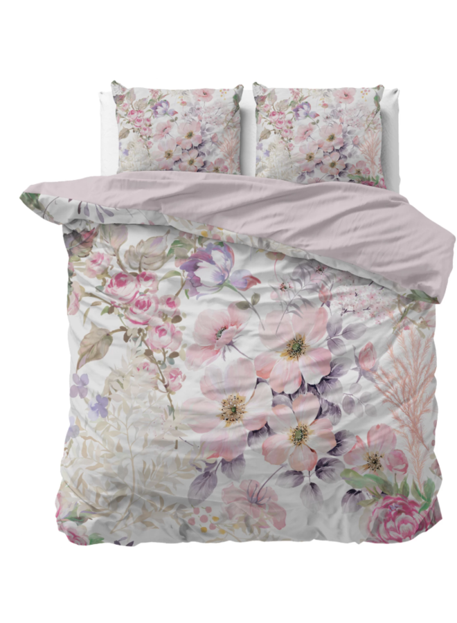 Dekbedovertrek Gyna Roze - Microvezel