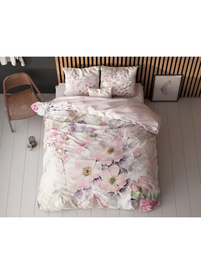 Sleeptime Dekbedovertrek Gyna Roze - Microvezel