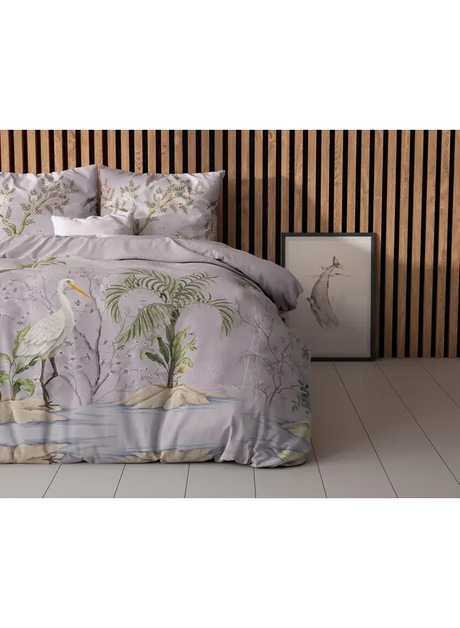 Sleeptime Dekbedovertrek Lois Paars - Microvezel