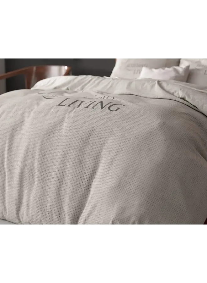 Sleeptime Dekbedovertrek Luxurious Living Zand - Microvezel