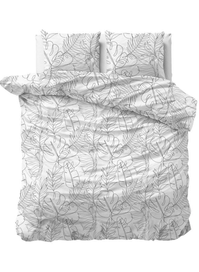 Sleeptime Dekbedovertrek Simply Wit - Microvezel