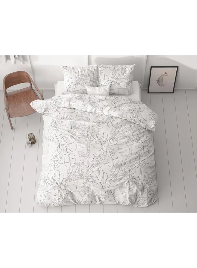 Sleeptime Dekbedovertrek Simply Wit - Microvezel