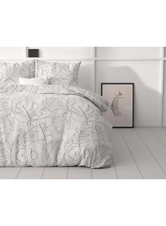 Sleeptime Dekbedovertrek Simply Wit - Microvezel