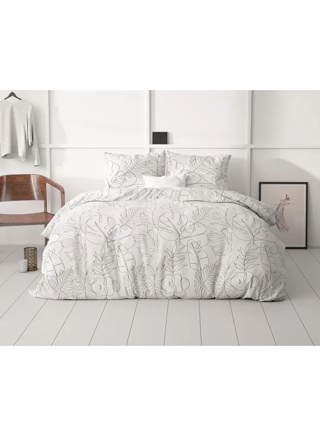 Sleeptime Dekbedovertrek Simply Wit - Microvezel