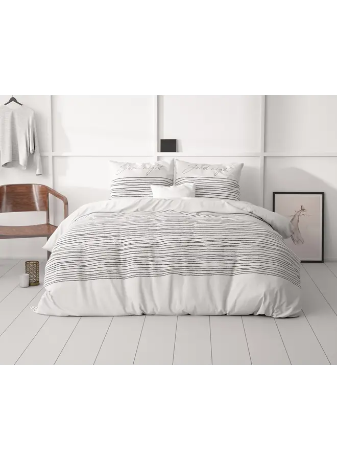 Sleeptime Dekbedovertrek Sleeptight 2 Wit - Microvezel