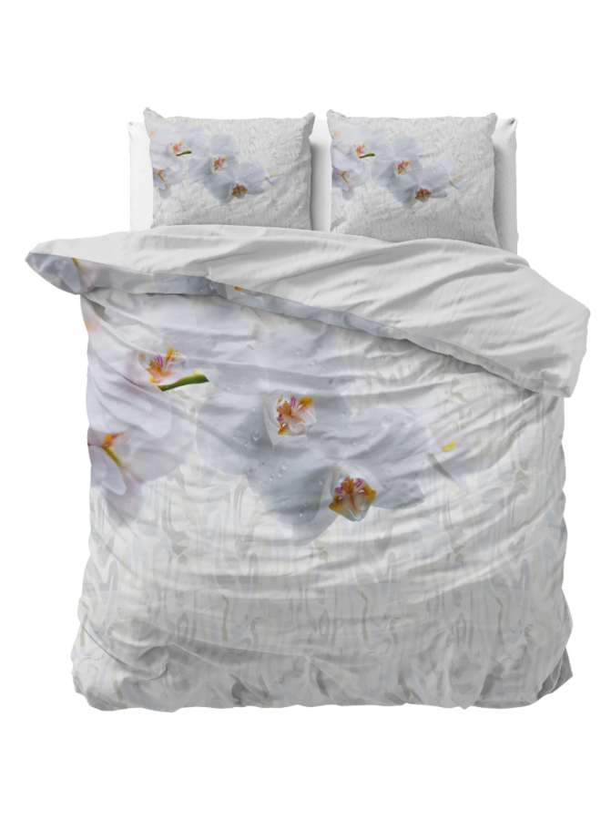 Dekbedovertrek Orchid Wit - Microvezel PL1