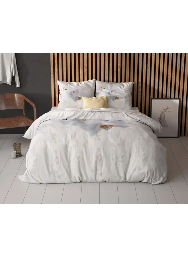 Sleeptime Dekbedovertrek Orchid Wit - Microvezel