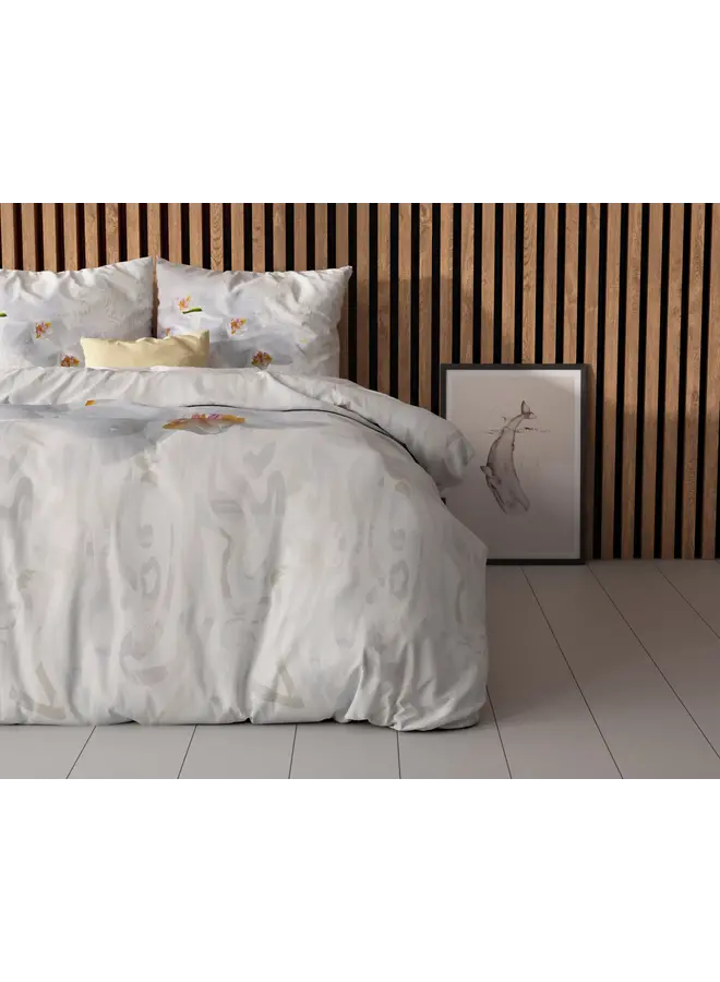 Sleeptime Dekbedovertrek Orchid Wit - Microvezel