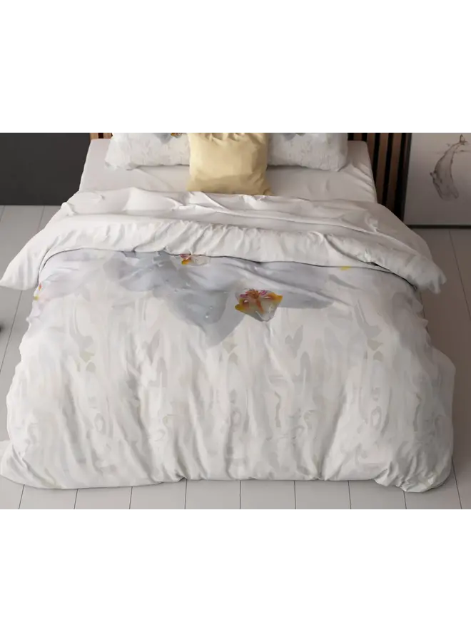 Sleeptime Dekbedovertrek Orchid Wit - Microvezel