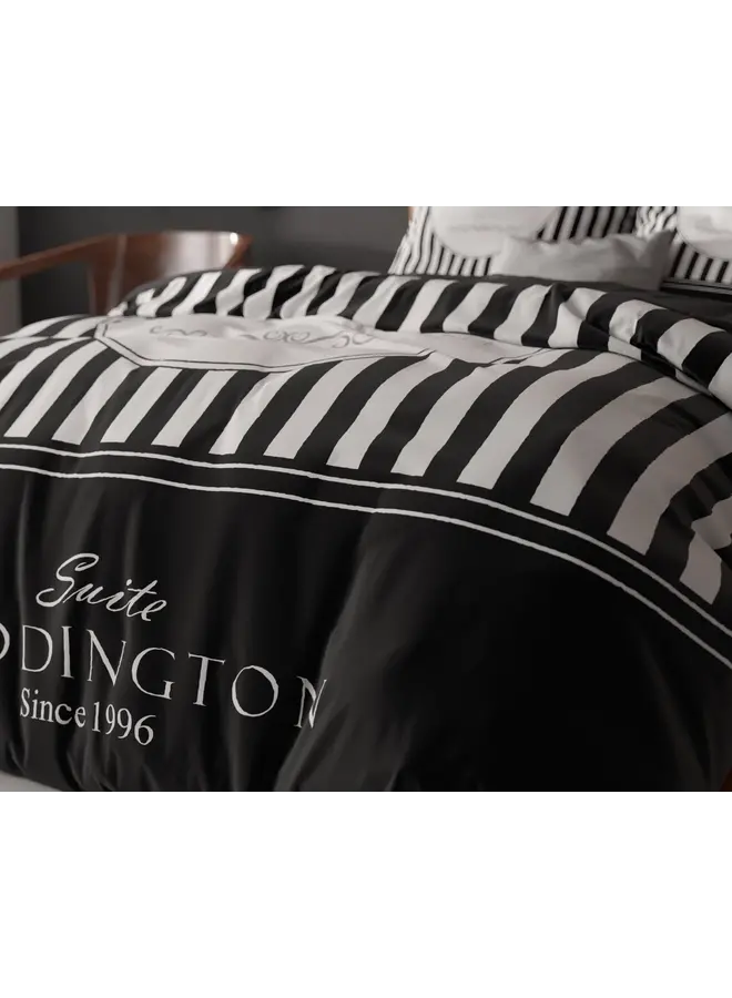 Sleeptime Dekbedovertrek Reddington Zwart - Microvezel